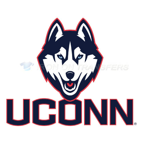 UConn Huskies Iron-on Stickers (Heat Transfers)NO.6655